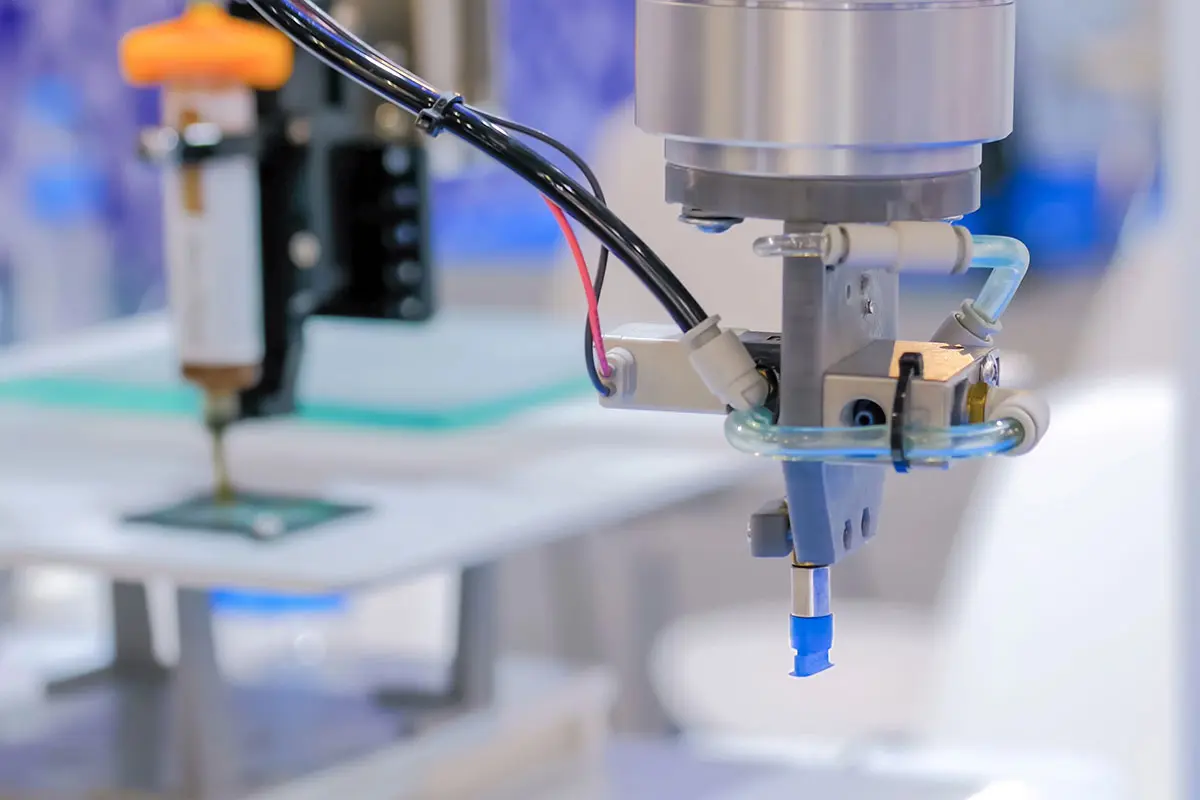 ramie podnośnika próżniowego do małych butelek